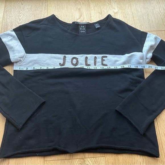 SCOTCH & SODA JOLIE embroidered  black & gold Sweater - P - Picture 7 of 13
